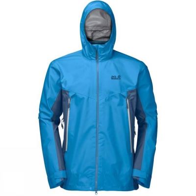 Chaquetas Jack Wolfskin Refugio Flex Hombre Azules - Chile GOH948251